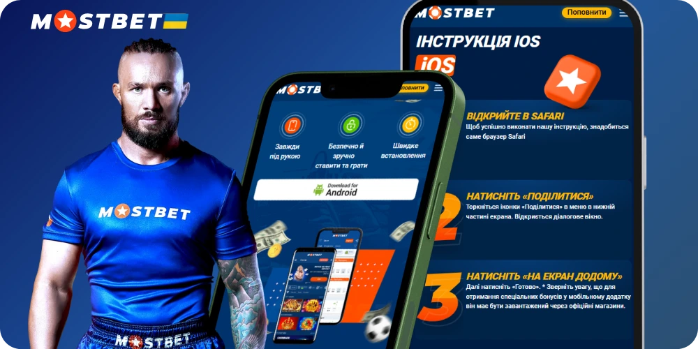 Мостбет UA для iOS