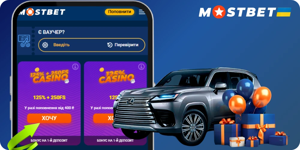 Промокоды Мостбет UA
